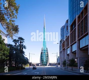 Perth, WA, Australie - Tour Bell par Hames Sharley Banque D'Images