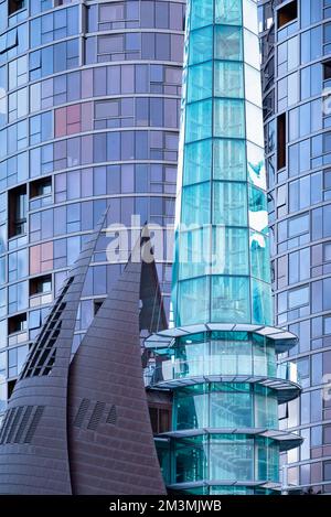 Perth, WA, Australie - Tour Bell par Hames Sharley Banque D'Images