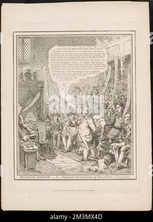 Candeur politique, c'est-à-dire résolutions de coalition de 14 juin 1805 , politiciens, noblesse, auteurs, Fonctionnaires, de langue publique, capitales, organes législatifs, Sheridan, Richard Brinsley, 1751-1816, Gray, Charles Gray, Earl, 1764-1845, Fox, Charles James, 1749-1806, Wilberforce, William, 1759-1833, Tierney, George, 1761-1830, Pitt, William, 1759-1806, Abbé, Charles, Baron Colchester, 1757-1829, Erskine, Thomas Erskine, Baron, 1750-1823, Windham, William, 1750-1810, Walpole, George, 1758-1835, Lansdowne, Henry Petty-Fitzmaurice, marquis de, 1780-1863, Grande-Bretagne. Parlement. Maison Banque D'Images