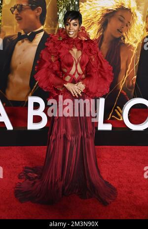 Los Angeles, États-Unis. 15th décembre 2022. Kelly Rowland assiste à la première de la comédie dramatique 'Babylone' au Musée du mouvement de l'Académie, jeudi 15 décembre 2022. Scénario : une histoire d'ambition démesurée et d'excès scandaleux, elle retrace la montée et la chute de plusieurs personnages au cours d'une ère de décadence et de dépravation débridées au début d'Hollywood. Photo de Jim Ruymen/UPI crédit: UPI/Alay Live News Banque D'Images