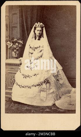 Princesse Alexandra , Princesses, Alexandra, Reine, consort d'Edward VII, Roi de Grande-Bretagne, 1844-1925, Collection carte de visite Banque D'Images