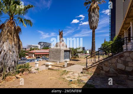 Musée à Windhoek. Musée de l'indépendance à Windhoek, Namibie. Afrique. Banque D'Images