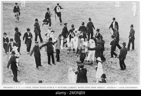 Eton et Harrow match à Lord's, 1925 Banque D'Images