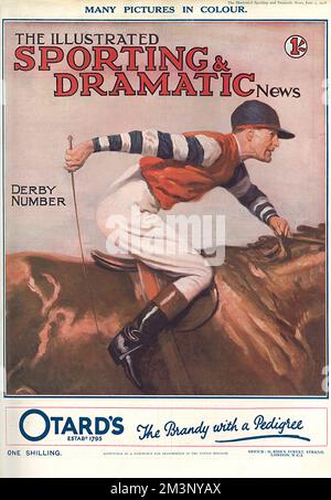 Couverture avant Illustrated Sporting & Dramatic News, 1928 Banque D'Images