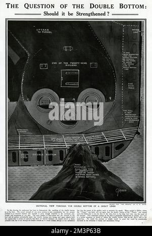 Question du double fond par G. H. Davis Banque D'Images