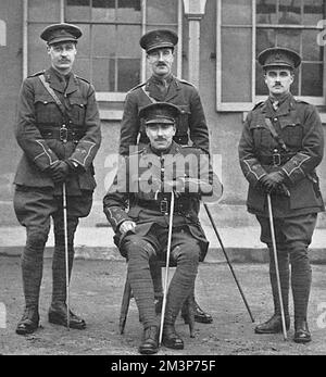 E.H. Shepard & Bruce Ingram, Royal Garrison Artillery, WW1 Banque D'Images