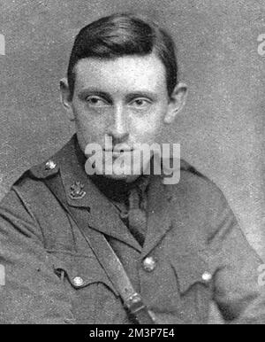 Lt. R. Gerard Garvin, South Lancashire Regiment, WW1 Banque D'Images