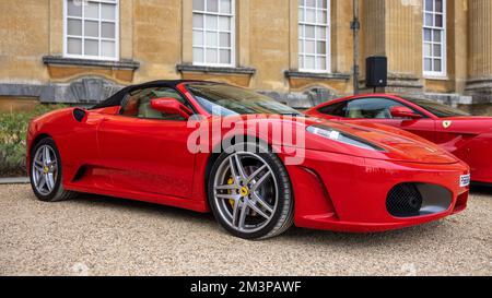 Ferrari F430 Spider, exposé au Concours d’Elégance Supercar, qui s’est tenu au Palais de Blenheim le 4th septembre 2022. Banque D'Images