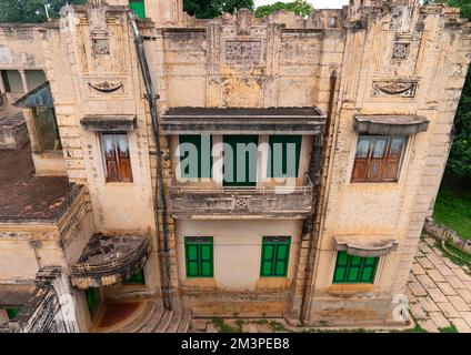 Hôtel art déco, Tamil Nadu, Karaikudi, Inde Banque D'Images