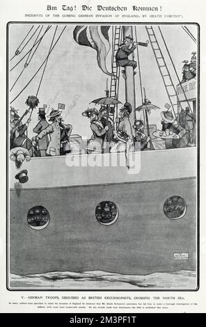 AM Tag, Heath Robinson Banque D'Images