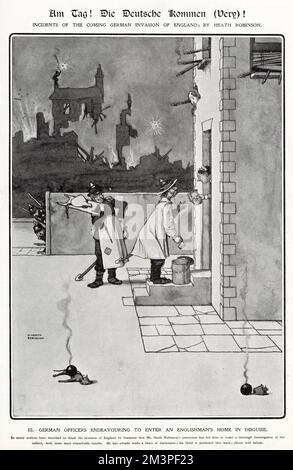 AM Tag, Heath Robinson Banque D'Images