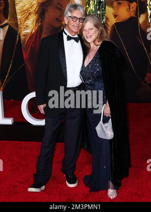 Los Angeles, États-Unis. 15th décembre 2022. LOS ANGELES, CALIFORNIE, États-Unis - DÉCEMBRE 15 : Eric Roberts et Eliza Roberts arrivent à la première projection mondiale de Paramount Pictures 'Babylon' qui s'est tenue à l'Academy Museum of Motion Pictures sur 15 décembre 2022 à Los Angeles, Californie, États-Unis. (Photo de Xavier Collin/image Press Agency) Credit: Image Press Agency/Alay Live News Banque D'Images