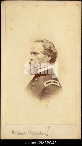 Robert Cowdin , officiers militaires, Cowdin, Robert, 1805-1874, Collection carte de visite Banque D'Images