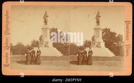 Monument Roger Williams , monuments et monuments commémoratifs, Parcs, sculpture publique Banque D'Images
