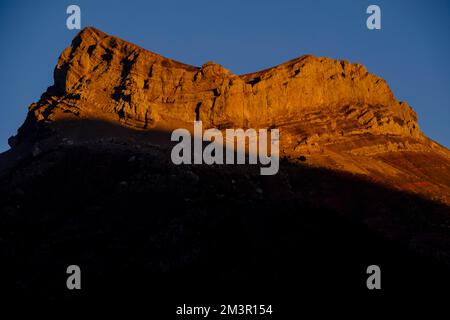 Vallée de Hecho, chaîne de montagnes pyrénéennes, Espagne Banque D'Images