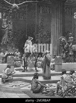 La Pyhthoness Banque D'Images