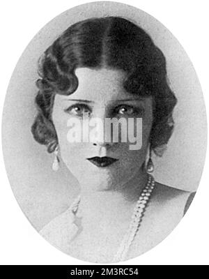 Mme Frank Jay Gould (Florence de Caze) Banque D'Images