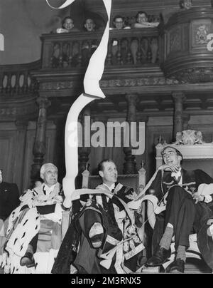 Le duc d'Édimbourg comme chancelier de l'université d'Édimbourg Banque D'Images