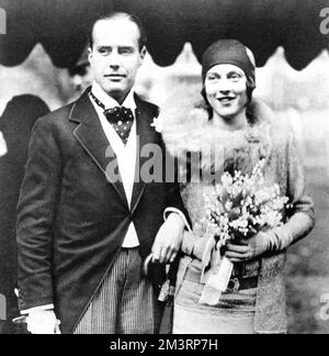 Mariage de Sir John Milbanke, Bt., et Lady Loughborough Banque D'Images