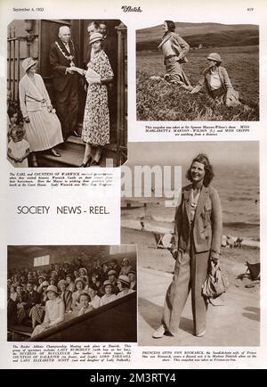 Princesse Otto von Bismarck à Frinton-on-Sea, Essex Banque D'Images