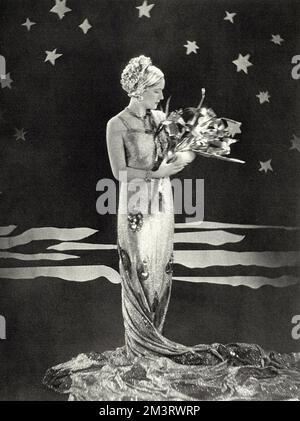 Costume pour le bal de l'éclipse, Begum Aga Khan Banque D'Images