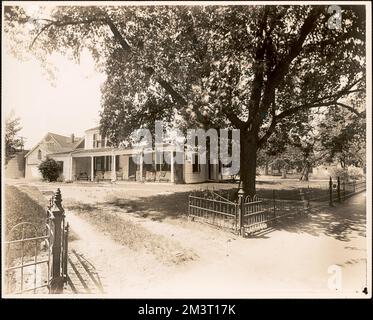 Samuel Curtis House au 429 Center Street et Barbara Street, Jamaica Plain , Maisons, bâtiments historiques. Collection Leon Abdalian Banque D'Images