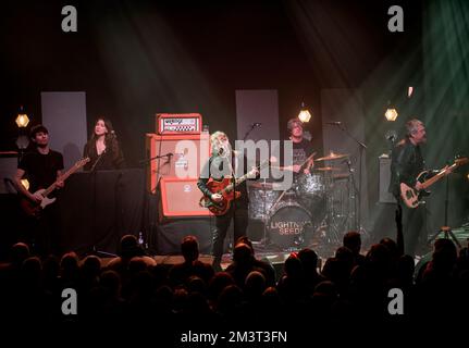 The Lightning Seeds sur scène à l'Olympia Liverpool novembre 2022 Banque D'Images