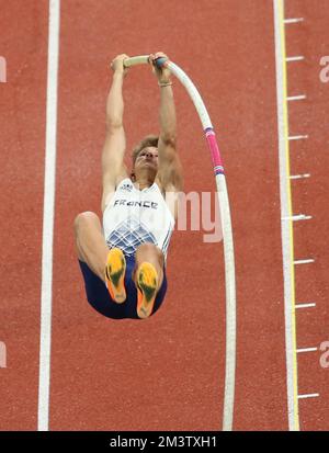 COLLE Thibaut de France, FINALE DE LA VOÛTE DE LA POLE HOMMES lors des Championnats d'athlétisme européens 2022 sur 17 août 2022 à Munich, Allemagne. Photo de Laurent Lairys DPPI Banque D'Images