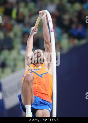 KOPPELAR Rutger des pays-Bas, FINALE DE LA VOÛTE POLAIRE MASCULINE lors des Championnats d'athlétisme européens 2022 sur 17 août 2022 à Munich, Allemagne. Photo de Laurent Lairys DPPI Banque D'Images