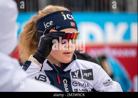 Biathlète norvégien lors de la coupe du monde 2022 de BMW IBU, Annecy - le Grand-Bornand, sprint féminin, sur 16 décembre 2022 au Grand-Bornand, France - photo: Frison Florian/DPPI/LiveMedia Banque D'Images