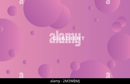 Composition de formes de dégradé tendance. Arrière-plan des formes de dégradé rouges abstraites. Décoration abstraite, dégradés de demi-tons, illustration vectorielle 3D. Illustration de Vecteur