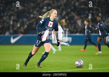 Amanda Ilestedt de PSG lors du match de football de la Ligue des champions de l'UEFA entre Paris Saint Germain (PSG) et le Real Madrid sur 16 décembre 2022 au stade du Parc des Princes à Paris, France. Photo de Victor Joly/ABACAPRESS.COM Banque D'Images