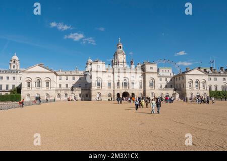 Vue générale de Horse Guards Parade, Westminster, Londres, Royaume-Uni. Banque D'Images