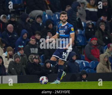 Burnley, Royaume-Uni. 17th décembre 2022. Tommy Smith #14 de Middlesbrough pendant le match de championnat de Sky Bet Burnley vs Middlesbrough à Turf Moor, Burnley, Royaume-Uni, 17th décembre 2022 (photo de Steve Flynn/News Images) à Burnley, Royaume-Uni le 12/17/2022. (Photo de Steve Flynn/News Images/Sipa USA) crédit: SIPA USA/Alay Live News Banque D'Images