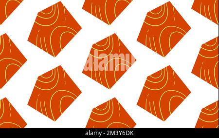 Motif géométrique vectoriel simple et transparent abstrait avec lignes dessinées à la main Illustration de Vecteur