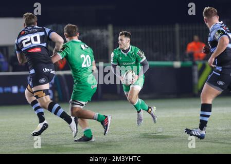 Newcastle, Royaume-Uni. 17th décembre 2022. Iwan Stephens de Newcastle Falcons en action lors du match de la coupe européenne de rugby à XV entre Newcastle Falcons et Cardiff Blues à Kingston Park, Newcastle, le samedi 17th décembre 2022. (Credit: Chris Lishman | MI News) Credit: MI News & Sport /Alay Live News Banque D'Images