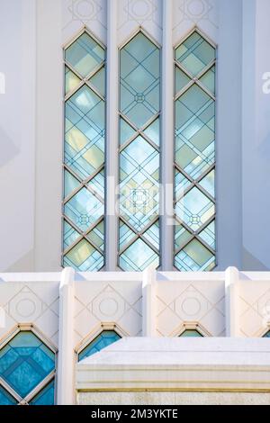 Temple lds de San Diego Banque D'Images