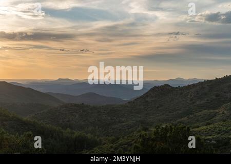 Prescott vue sur la montagne de granit Banque D'Images