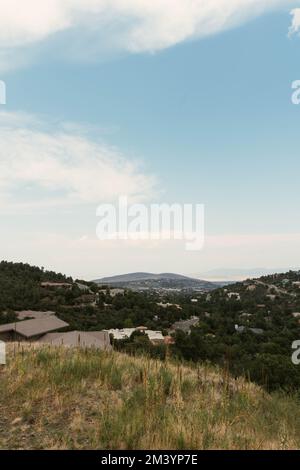 Prescott vue sur la montagne de granit Banque D'Images