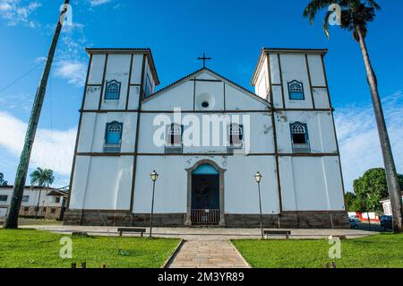 Matrix Church of Ours Lady of the Rosary, Pirenopolis, Goais, Brésil, Brésil Banque D'Images