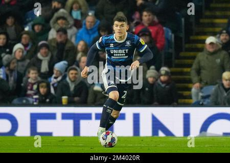 Burnley, Royaume-Uni. 17th décembre 2022. Darragh Lenihan #26 de Middlesbrough pendant le match de championnat de Sky Bet Burnley vs Middlesbrough à Turf Moor, Burnley, Royaume-Uni, 17th décembre 2022 (photo de Steve Flynn/News Images) à Burnley, Royaume-Uni le 12/17/2022. (Photo de Steve Flynn/News Images/Sipa USA) crédit: SIPA USA/Alay Live News Banque D'Images