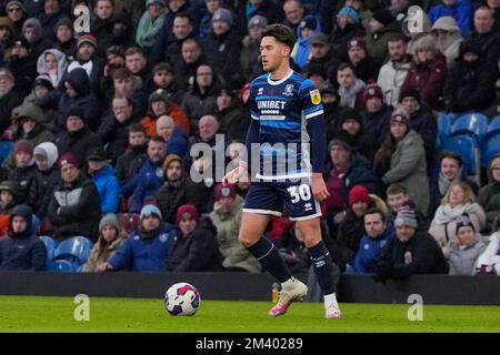 Burnley, Royaume-Uni. 17th décembre 2022. Hayden Hackney #30 de Middlesbrough pendant le match de championnat de Sky Bet Burnley vs Middlesbrough à Turf Moor, Burnley, Royaume-Uni, 17th décembre 2022 (photo de Steve Flynn/News Images) à Burnley, Royaume-Uni le 12/17/2022. (Photo de Steve Flynn/News Images/Sipa USA) crédit: SIPA USA/Alay Live News Banque D'Images