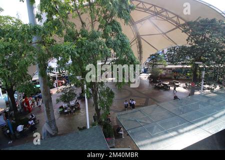 Vue sur les monomants situés à bangkok Banque D'Images