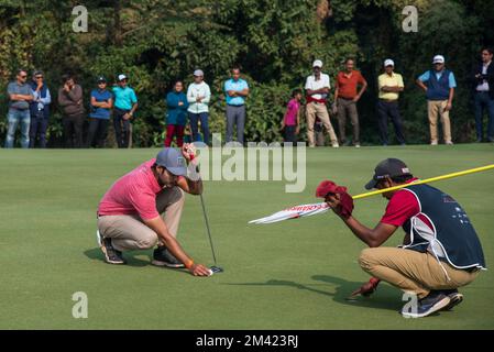 Kolkata, Bengale occidental, Inde. 18th décembre 2022. S.S.P. Chawrasia Invitational Golf Tournament sous la bannière de PGTI (golf professionnel de l'Inde) tenu à Kolkata du 13th au 17th décembre 2022, au Royal Calcutta Golf Club. (Credit image: © Amlan Biswas/Pacific Press via ZUMA Press Wire) Banque D'Images