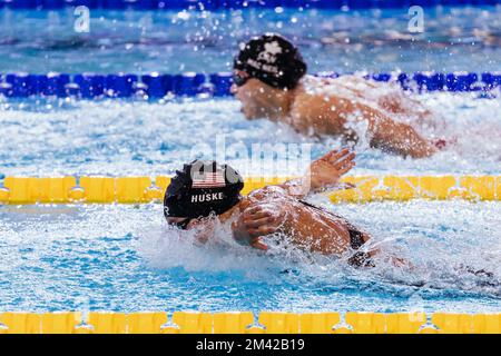 18 décembre 2022: MELBOURNE, AUSTRALIE - DÉCEMBRE 18: Torri HUSKE (Etats-Unis) en compétition pour la finale des papillons 100m des femmes le sixième jour des Championnats du monde de natation de la FINA 2022 au Centre sportif et aquatique de Melbourne sur 18 décembre 2022 à Melbourne, Australie (image de crédit: © Chris Putnam/ZUMA Press Wire) Banque D'Images