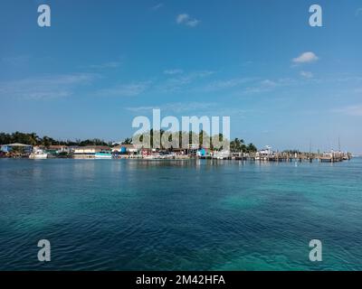 La marina de North Bimini aux Bahamas Banque D'Images