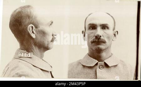 Photographie de James Harris. Bureau des prisons, dossiers de cas Inmate. Banque D'Images