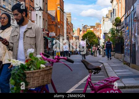 South William Street, Dublin City, Irlande Banque D'Images