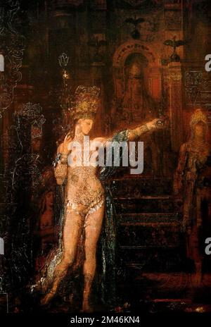 gustave moreau peinture d'époque Banque D'Images