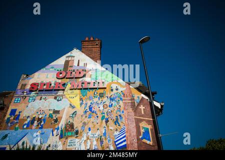 Ancien moulin à soie, maison publique, derby, Royaume-Uni Banque D'Images